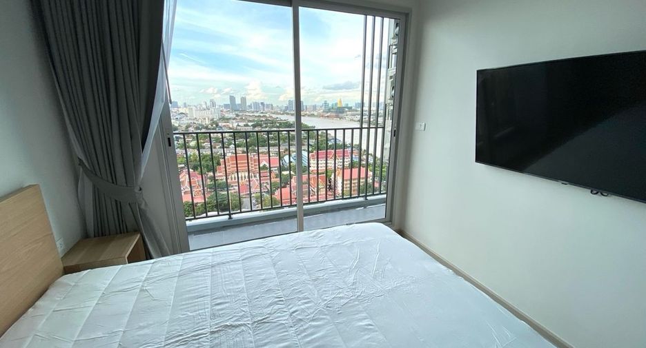 Condo en alquiler de 2 habitaciones en Bang Phlat, Bangkok