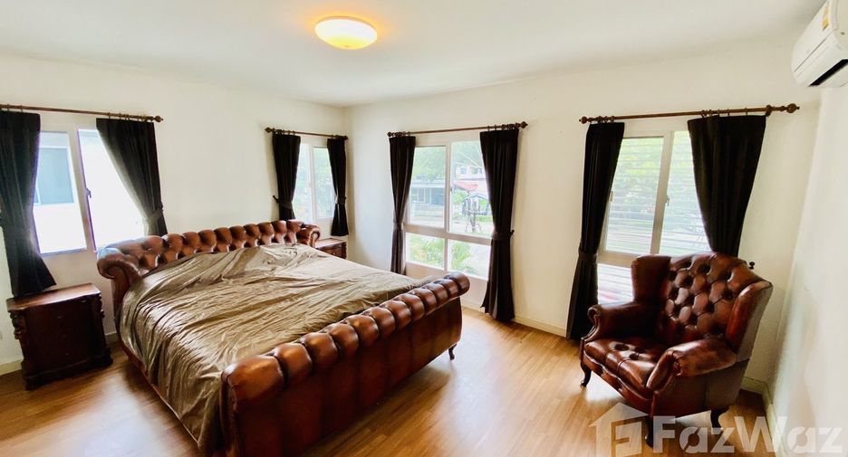 Casa en alquiler de 3 habitaciones en Phra Samut Chedi, Samut Prakan