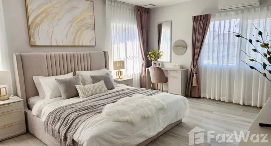 Casa en alquiler de 3 habitaciones en Bang Phli, Samut Prakan
