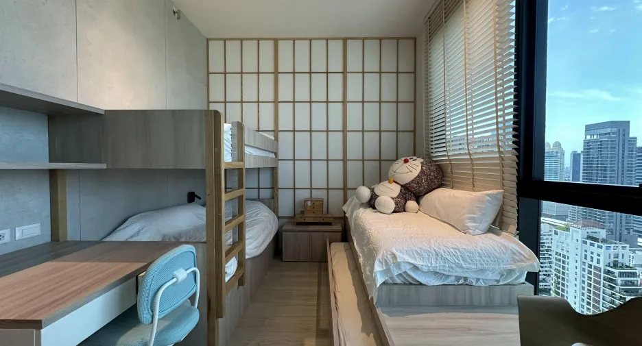 For rent 2 bedrooms condo in Sathon, Bangkok