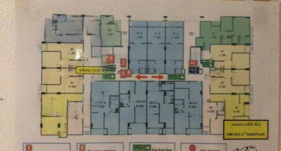 For rent 2 bedrooms condo in Watthana, Bangkok