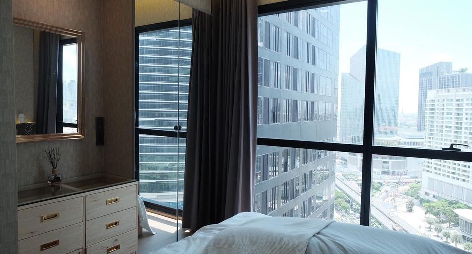 For rent studio condo in Bang Rak, Bangkok