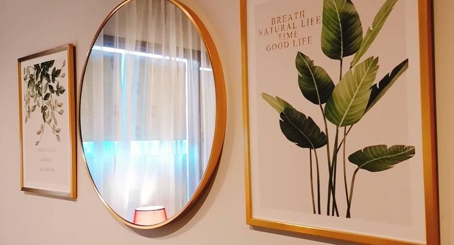 For rent 1 bed condo in Huai Khwang, Bangkok