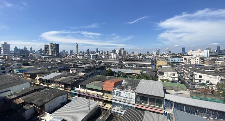 For rent studio condo in Din Daeng, Bangkok