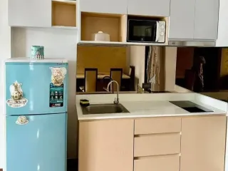 For rent 2 bedrooms condo in Huai Khwang, Bangkok