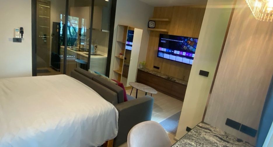 Condo en alquiler de estudio en Huai Khwang, Bangkok