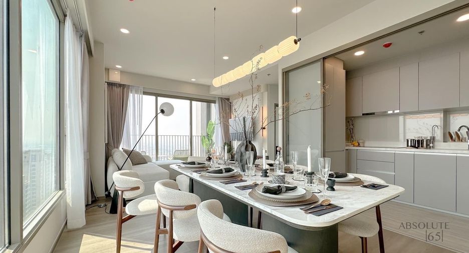 For rent 3 bedrooms condo in Bang Phli, Samut Prakan