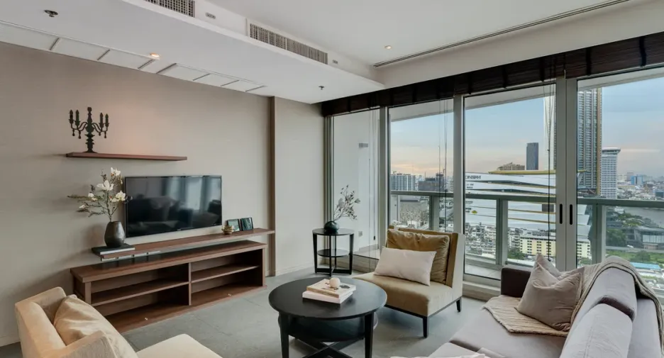 Wohnung zur Miete mit 3 Zimmer in Sathon, Bangkok