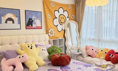 For rent studio condo in Huai Khwang, Bangkok