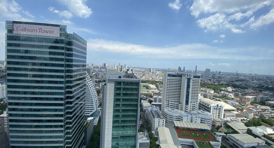 For rent 2 bedrooms condo in Sathon, Bangkok