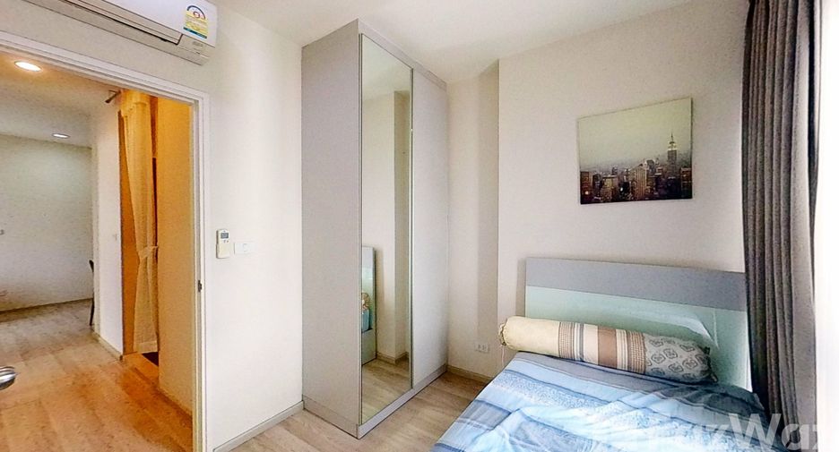 For rent 2 bedrooms condo in Huai Khwang, Bangkok