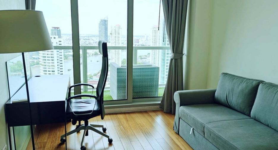 For rent 2 bedrooms condo in Sathon, Bangkok