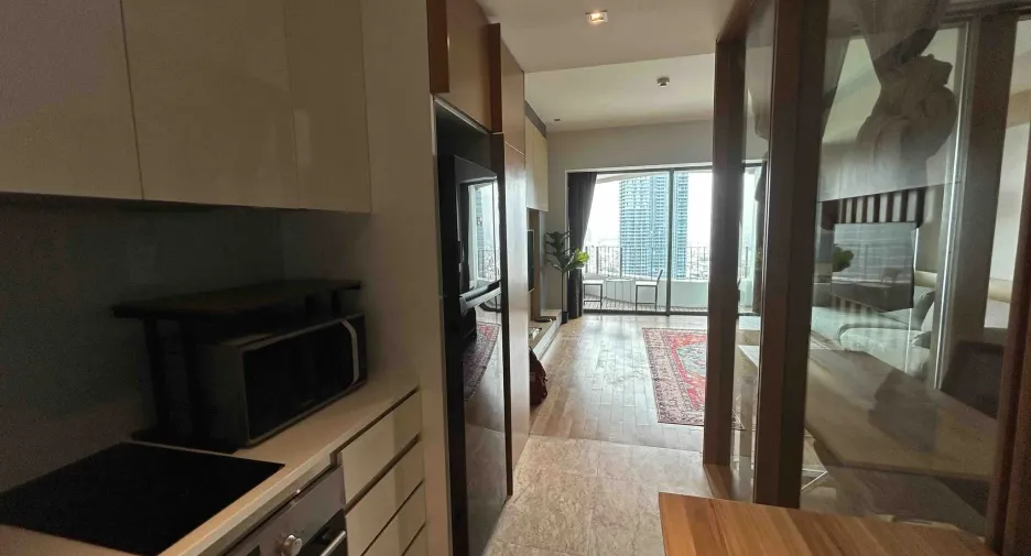 Wohnung zur Miete mit 1 Zimmer in Yan Nawa, Bangkok
