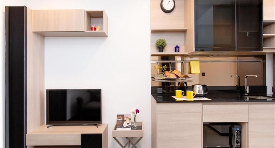 For rent 1 bed condo in Huai Khwang, Bangkok
