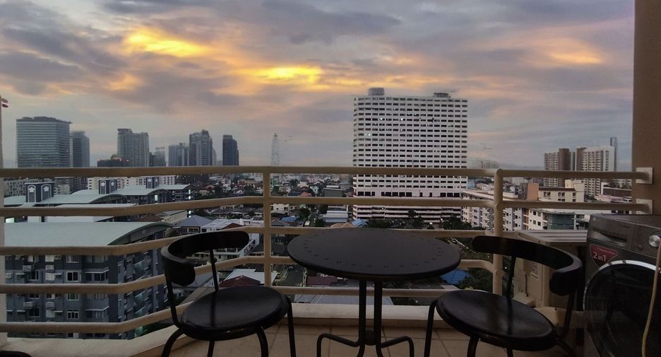 For rent studio condo in Huai Khwang, Bangkok