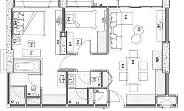 For rent 2 bedrooms condo in Khlong Toei, Bangkok