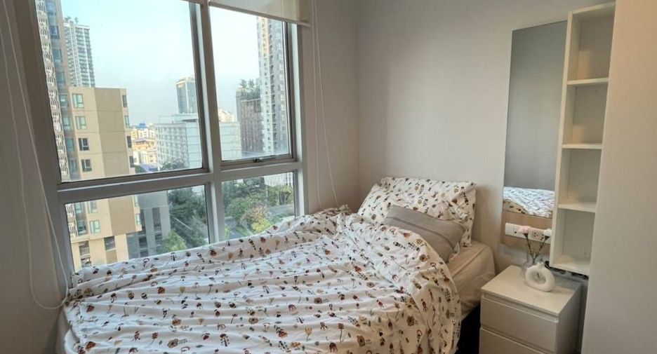 Condo en alquiler de 2 habitaciones en Huai Khwang, Bangkok