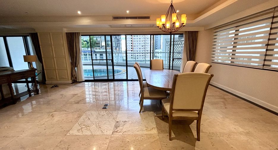 Condo en alquiler de 3 habitaciones en Khlong Toei, Bangkok