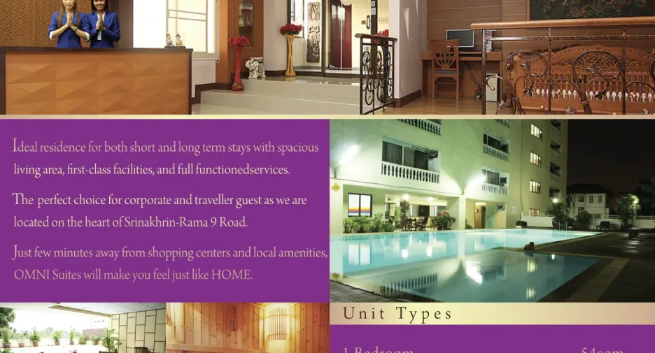 For rent 2 bedrooms apartment in Suan Luang, Bangkok