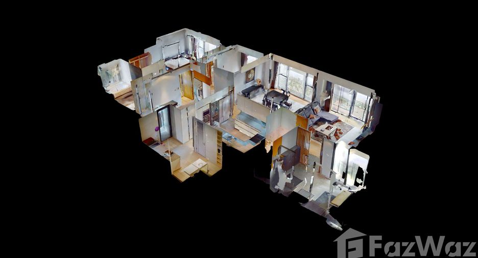 For rent 3 bedrooms condo in Sathon, Bangkok