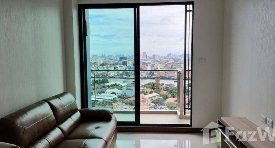 À louer 1 chambre condo à Khlong San, Bangkok