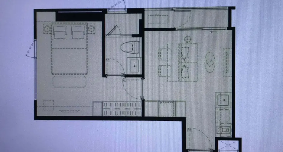 Wohnung zur Miete mit 1 Zimmer in Chatuchak, Bangkok