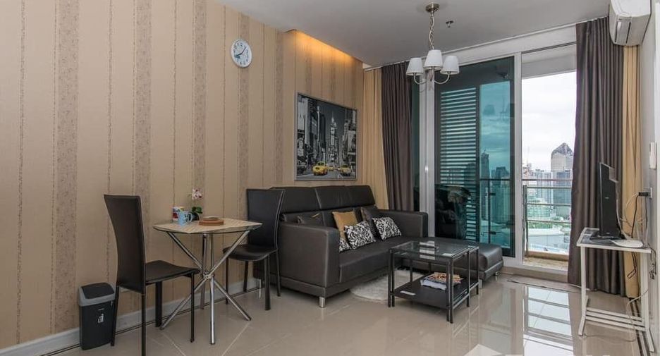 Condo en alquiler de 1 habitaciones en Huai Khwang, Bangkok