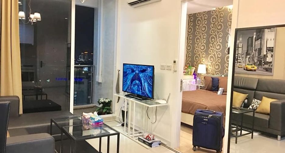 Condo en alquiler de 1 habitaciones en Huai Khwang, Bangkok
