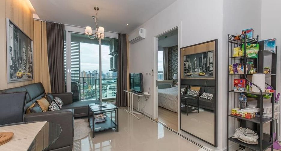 Condo en alquiler de 1 habitaciones en Huai Khwang, Bangkok