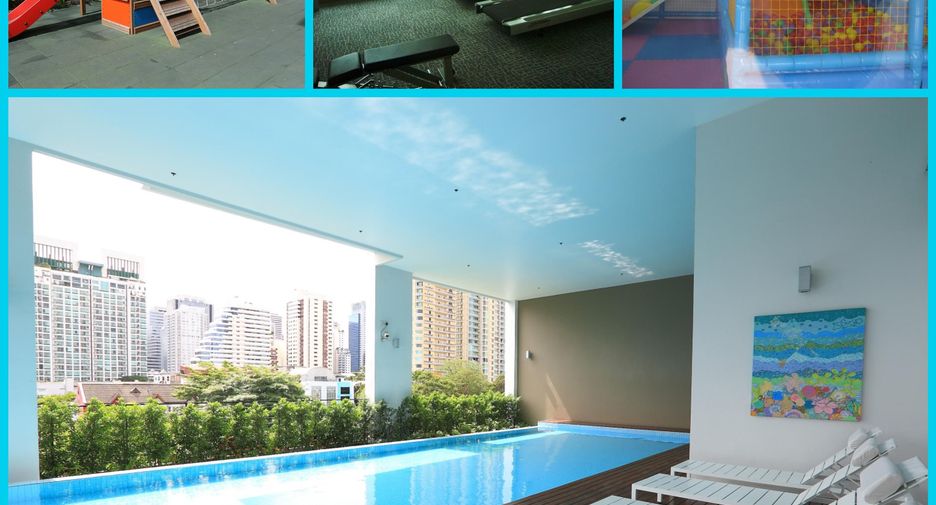For rent 2 bedrooms condo in Watthana, Bangkok