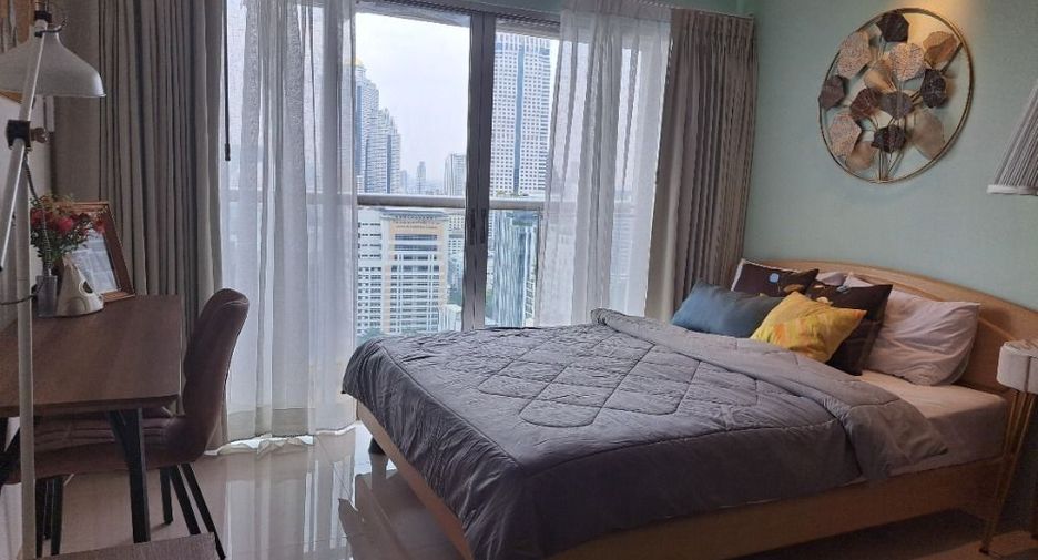 For rent studio condo in Sathon, Bangkok