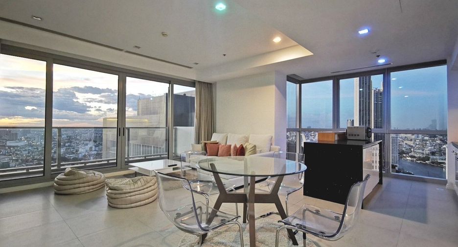 Condo en alquiler de 2 habitaciones en Sathon, Bangkok