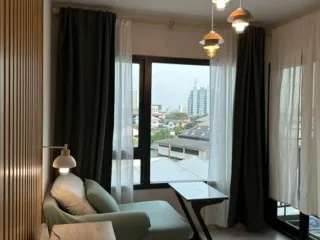 For rent studio condo in Yan Nawa, Bangkok