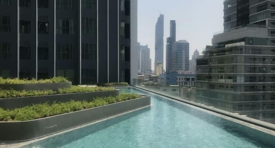 For rent studio condo in Bang Rak, Bangkok