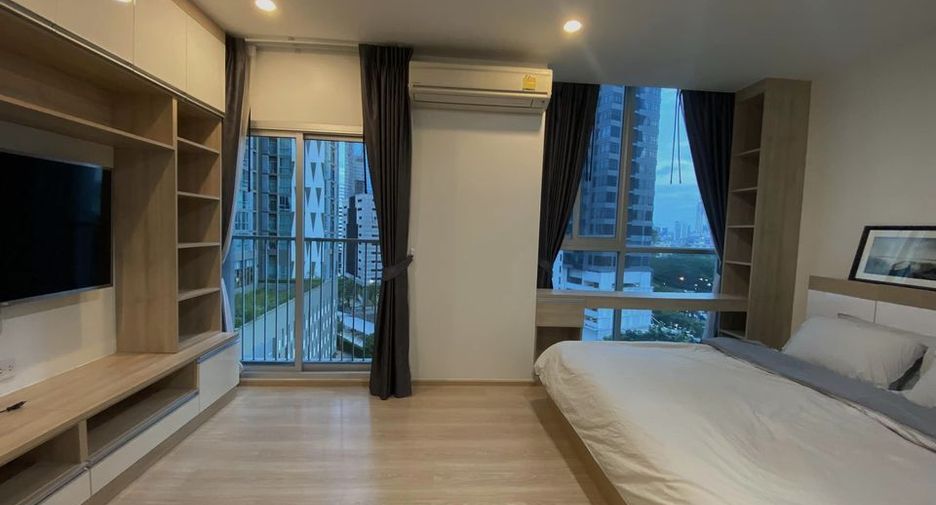 Condo en alquiler de 2 habitaciones en Huai Khwang, Bangkok