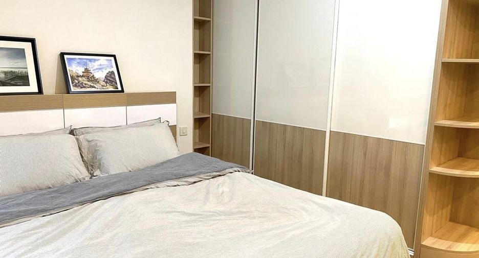 Condo en alquiler de 2 habitaciones en Huai Khwang, Bangkok