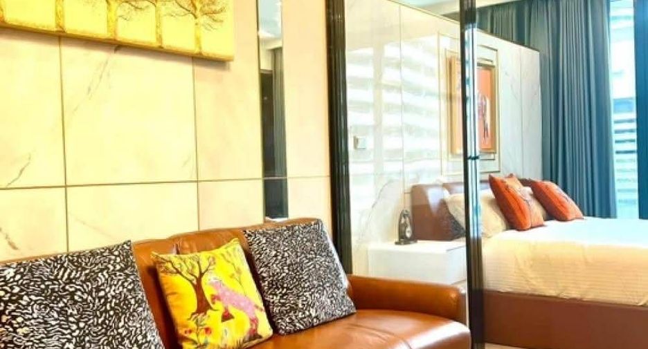 For rent 1 bed condo in Huai Khwang, Bangkok