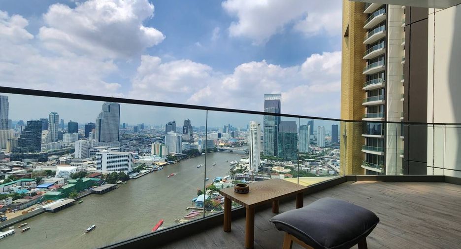 Wohnung zur Miete mit 2 Zimmer in Khlong San, Bangkok