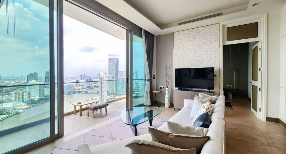 For rent 2 bedrooms condo in Khlong San, Bangkok