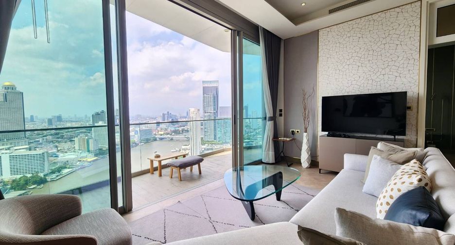Wohnung zur Miete mit 2 Zimmer in Khlong San, Bangkok