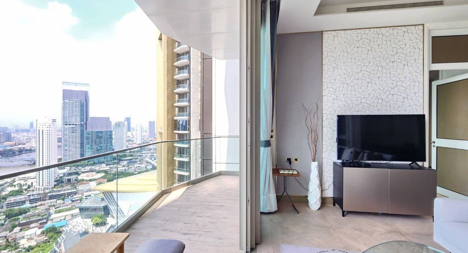 Wohnung zur Miete mit 2 Zimmer in Khlong San, Bangkok