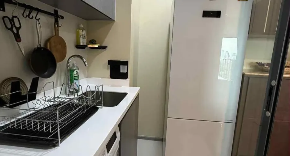 For rent 1 bed condo in Huai Khwang, Bangkok