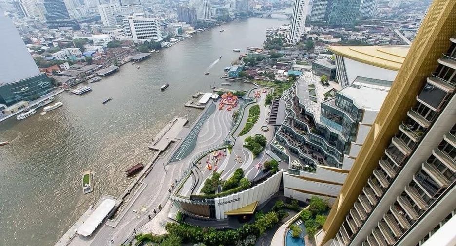 Wohnung zur Miete mit 2 Zimmer in Khlong San, Bangkok