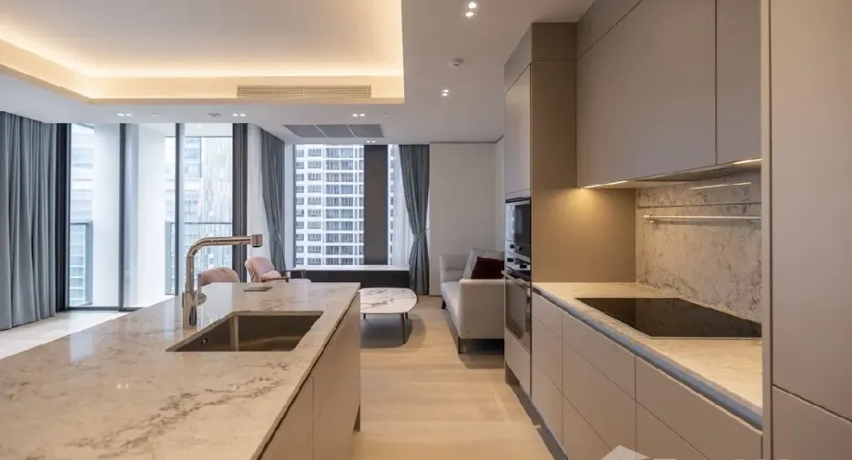 À louer 2 chambres condo à Pathum Wan, Bangkok