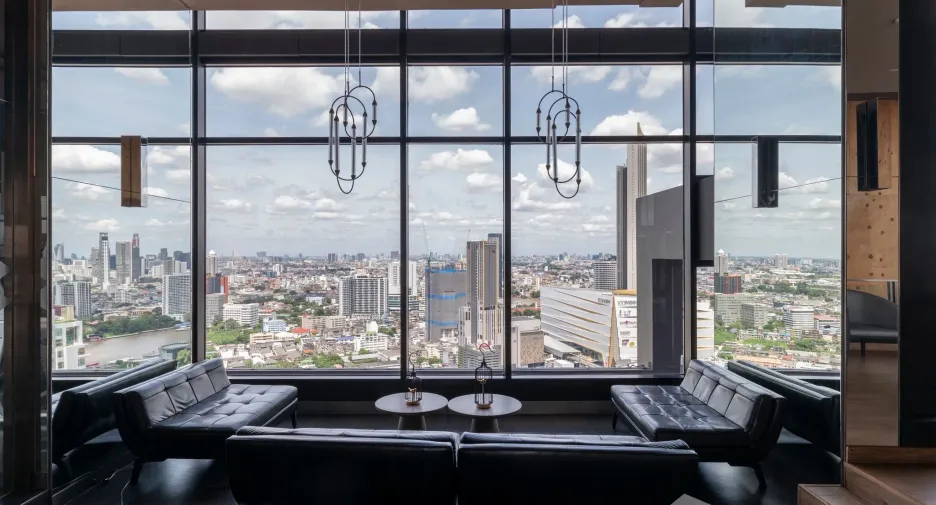 Condo en alquiler de 2 habitaciones en Khlong San, Bangkok