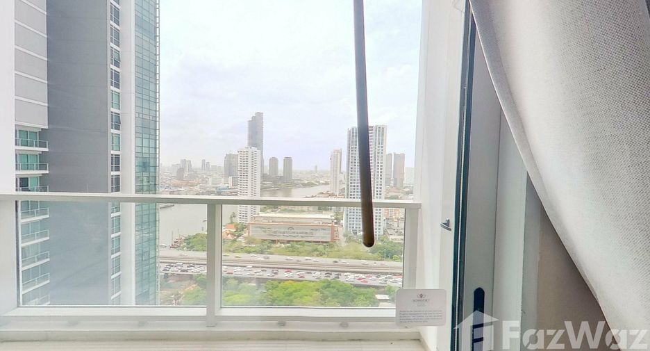 For rent 2 bedrooms condo in Sathon, Bangkok