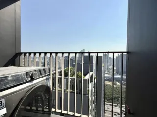 For rent studio condo in Huai Khwang, Bangkok