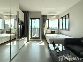 For rent studio condo in Huai Khwang, Bangkok