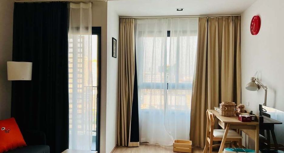 For rent studio condo in Huai Khwang, Bangkok