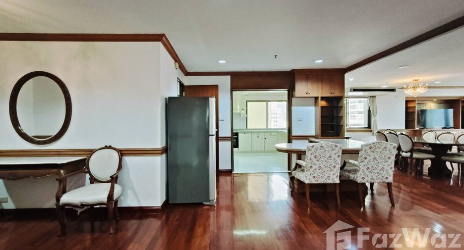 For rent 3 bedrooms condo in Khlong Toei, Bangkok